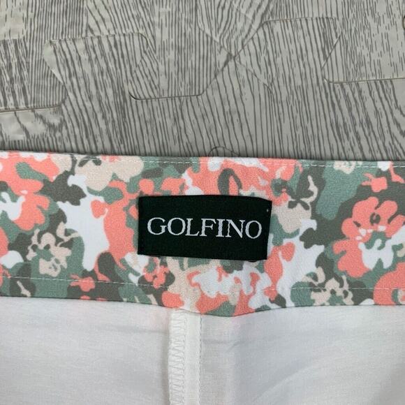 Golfino Skort Womens 6 Ivy Pink Match Play Floral Print Lined Side Zip Golf - Picture 5 of 15